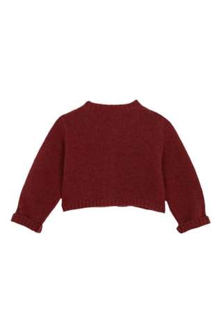 Gilet en laine - Bordeaux