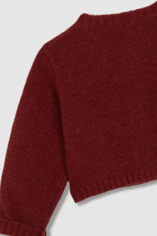 Gilet en laine - Bordeaux