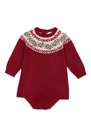 Robe pull et bloomer - Bordeaux