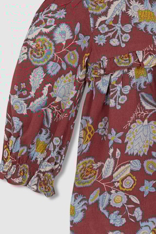 Robe et bloomer - Rouge brique