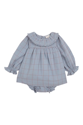 Robe et bloomer - Bleu-gris