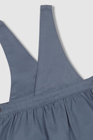 Robe-salopette et bloomer - Bleu pétrole