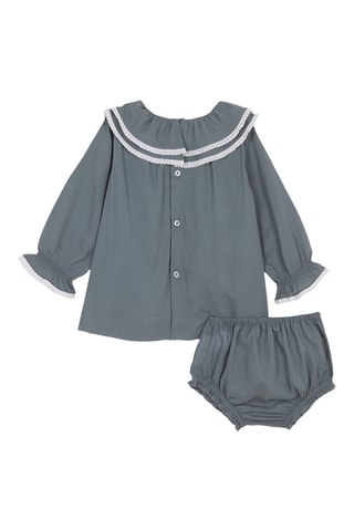 Robe et bloomer - Bleu pétrole