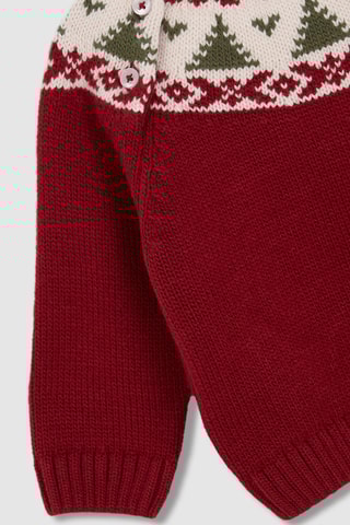 Pull - Rouge framboise