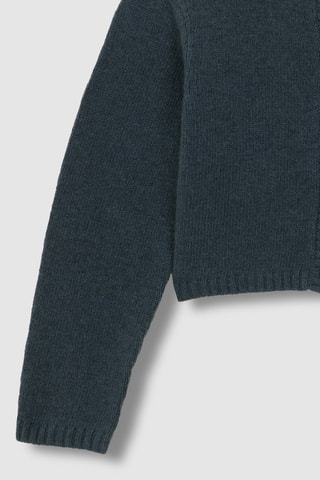 Gilet en laine - Bleu pétrole