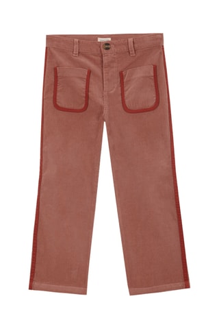 Pantalon en velours - Rose