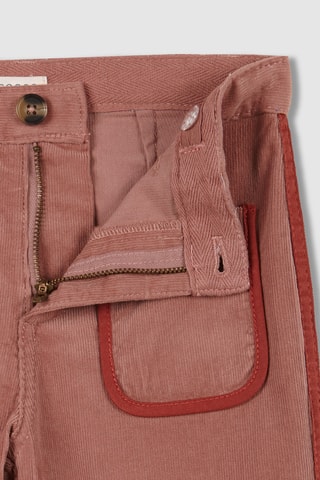 Pantalon en velours - Rose