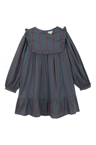 Robe - Gris et rouge
