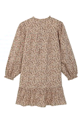Robe volantée - Beige