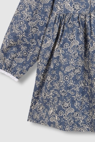 Robe - Gris et bleu marine