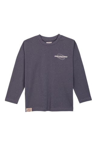 T-shirt - Bleu-gris