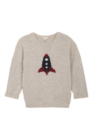Pull en laine - Gris clair