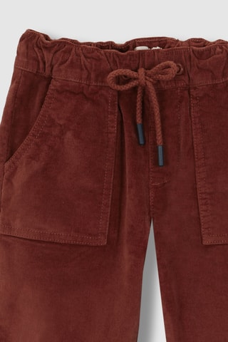 Pantalon en velours - Rouge