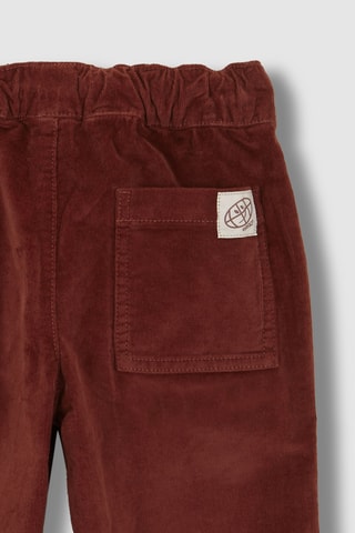 Pantalon en velours - Rouge