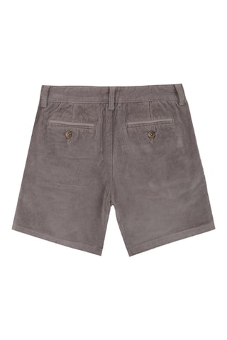 Short en velours - Gris