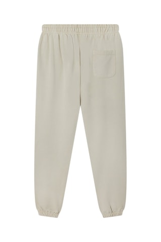 Joggingbroek Script Crèmekleurig