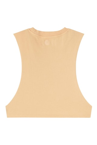 Crop Top Urban Cut Tank Perzikkleurig