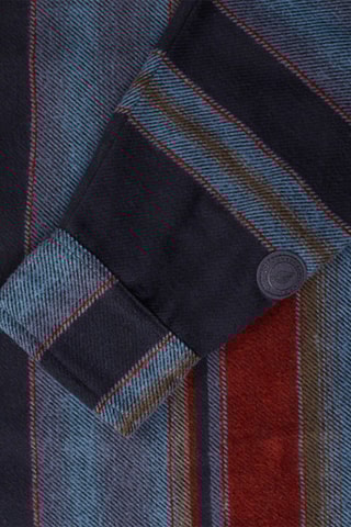 Jasje met Capuchon Hrtg - Marineblauw