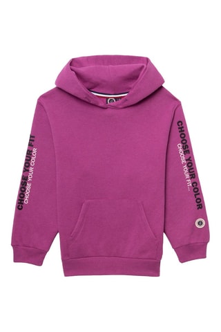 Sweat à capuche - Mauve