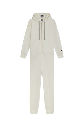Jumpsuit met Capuchon Overall 21 - Ecru