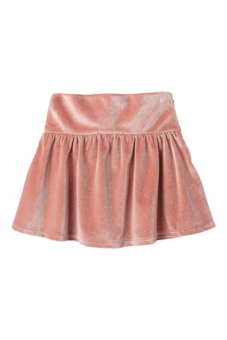 Jupe en velours - Rose