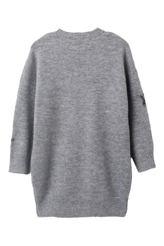 Robe pull - Gris chiné