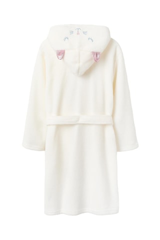 Peignoir polaire - Blanc
