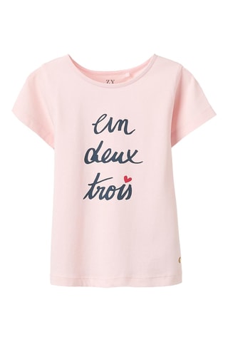 T-shirt - Lichtroze
