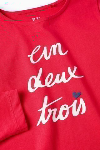 T-shirt - Rood