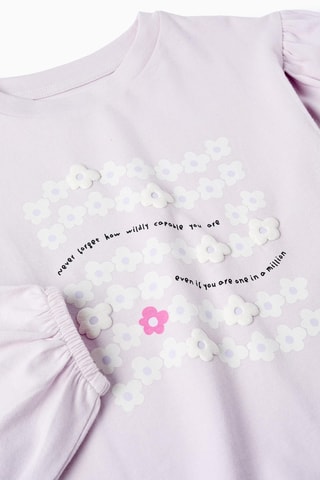 T-shirt - Lichtpaars