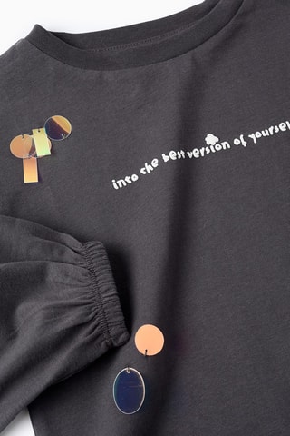 T-shirt - Donkergrijs