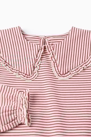 T-shirt - Wit en rood