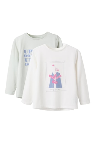 2 t-shirts - Blanc