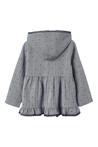 Blouse à capuche - Bleu foncé