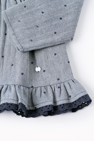 Blouse à capuche - Bleu foncé