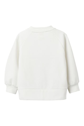 Fleece Sweater - Wit