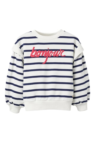 Fleece Sweater - Wit