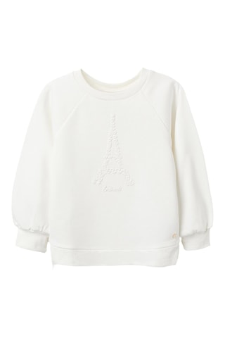 Fleece Sweater - Wit