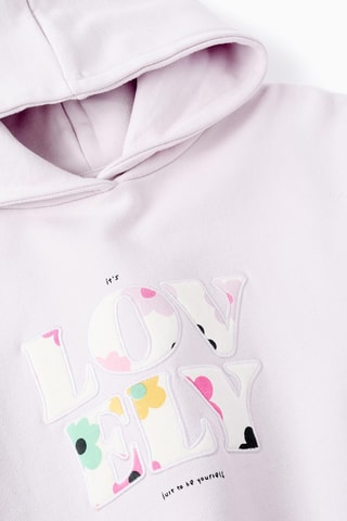Sweat à capuche - Violet