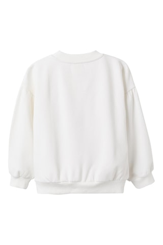 Fleece Sweater - Wit