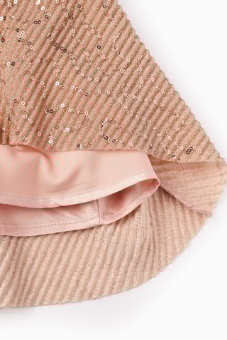 Sweat et jupe - Rose
