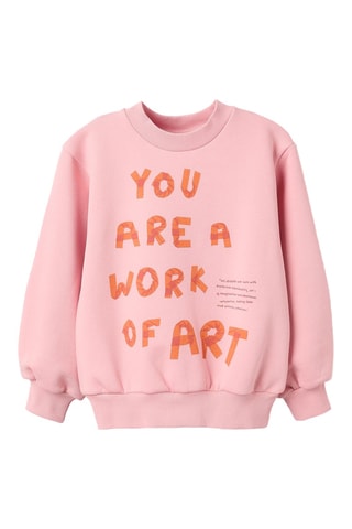 Fleece Sweater - Roze