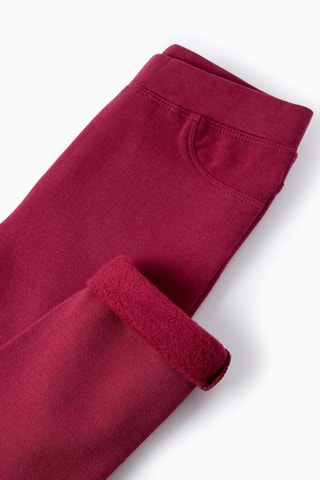 Fleece Broek - Bordeauxrood