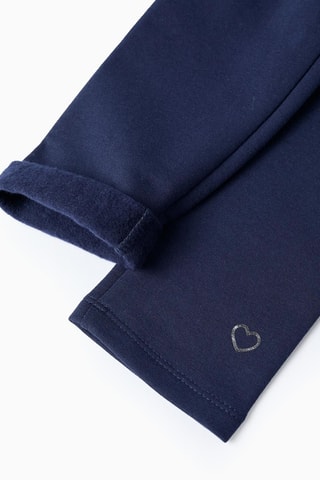 Fleece Legging - Donkerblauw
