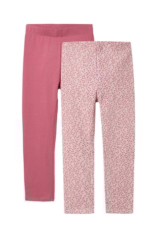 2 leggings - Rose