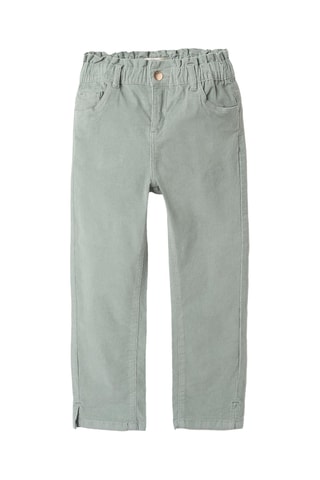 Pantalon en velours - Vert clair