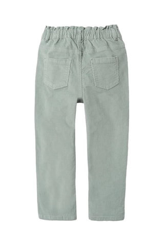 Pantalon en velours - Vert clair