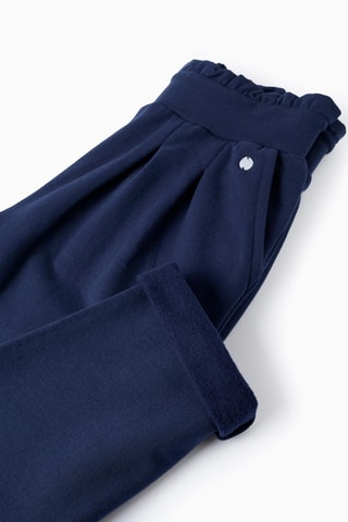 Fleece broek- Donkerblauw