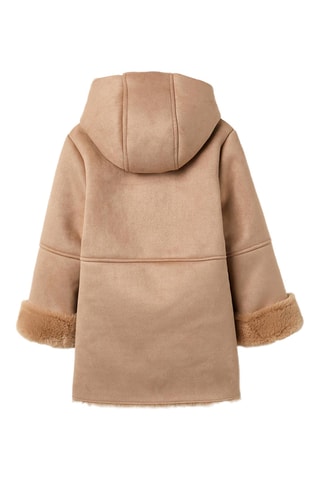 Manteau à capuche - Beige