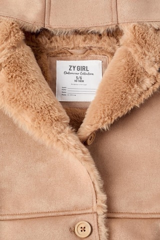 Manteau à capuche - Beige